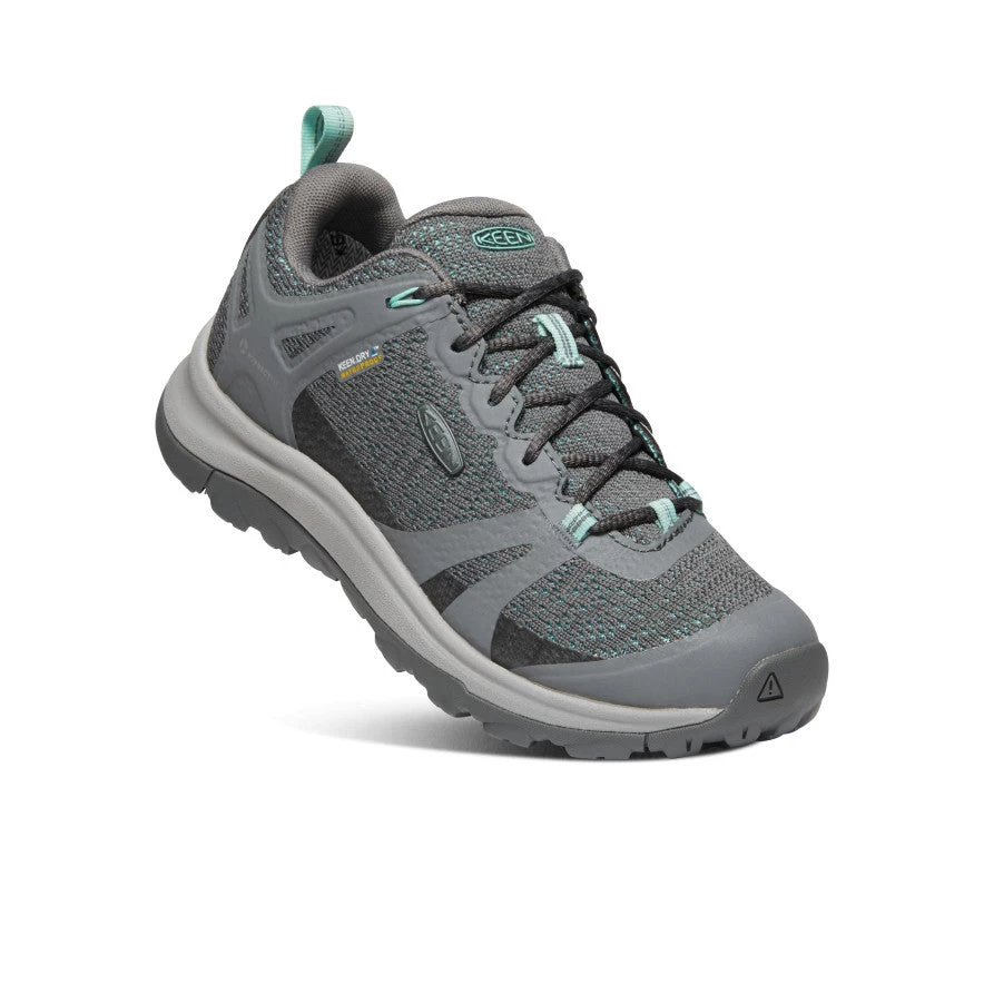 Keen Women's Terradora II Waterproof Shoe | Steel Grey/Ocean Wave - Image 3