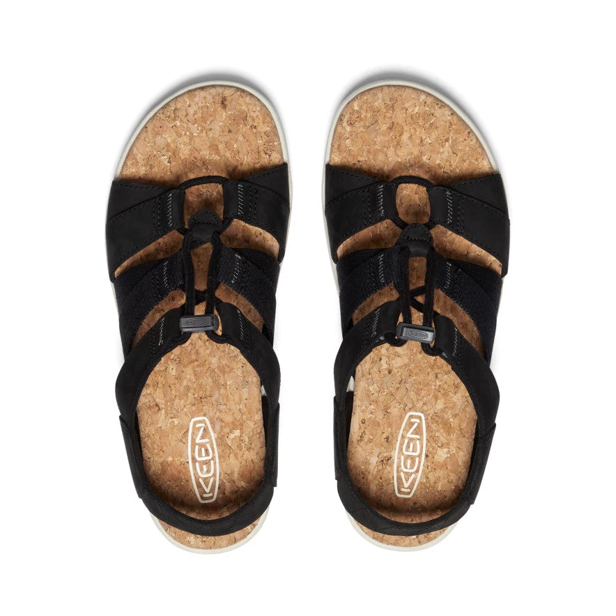 Keen Women's Elle Mixed Strap Sandal | Black/Birch - Image 4