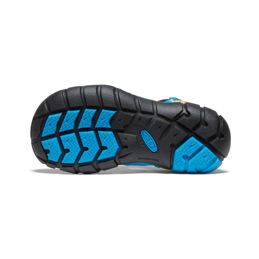 Keen Little Kids' Seacamp II CNX | Vivid Blue/Original Tie Dye - Image 6