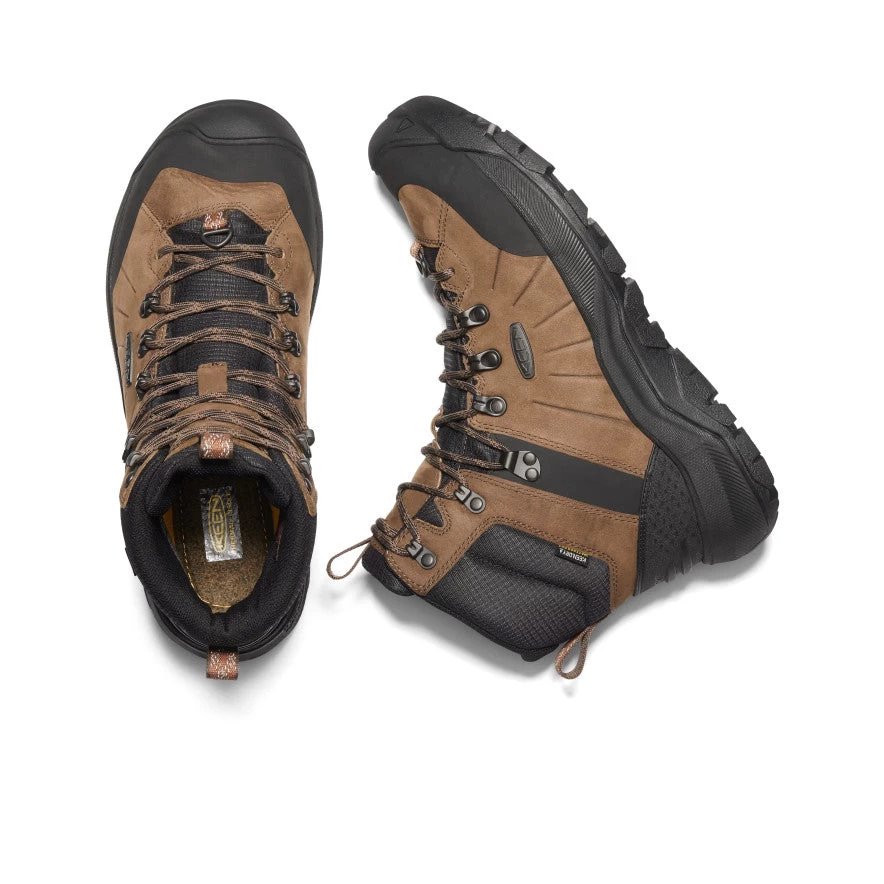 Keen Men's Revel IV Polar Waterproof Boot | Dark Earth/Caramel Cafe - Image 4