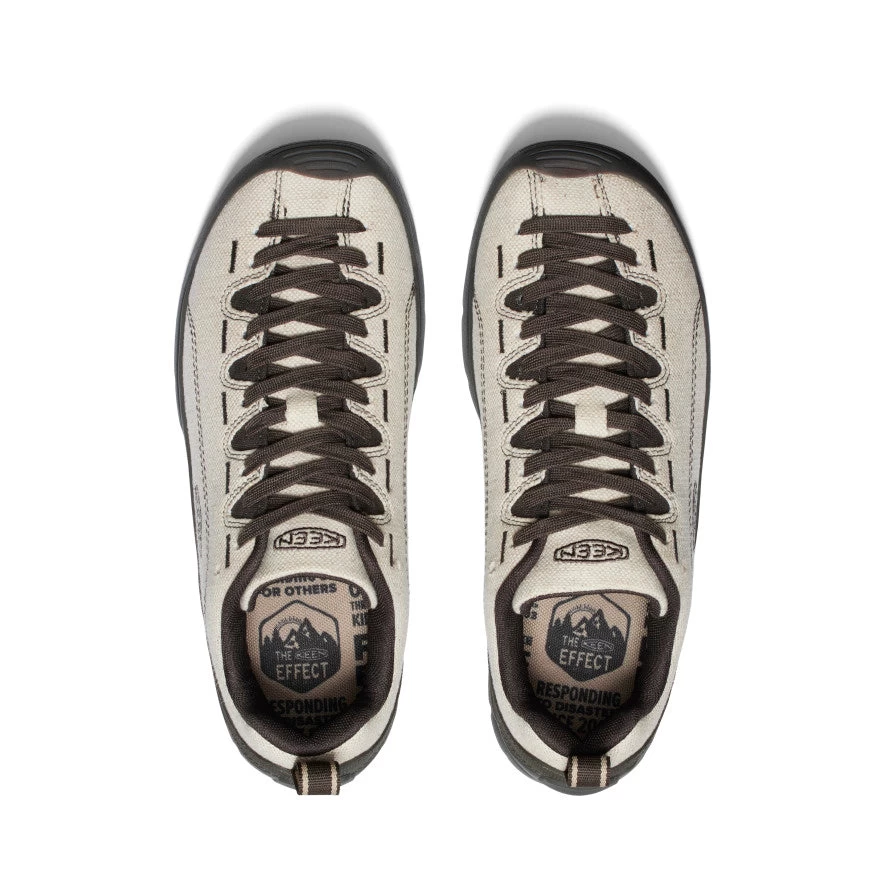 Keen Women's Jasper Canvas Sneaker | Natural/Black Olive - Image 5