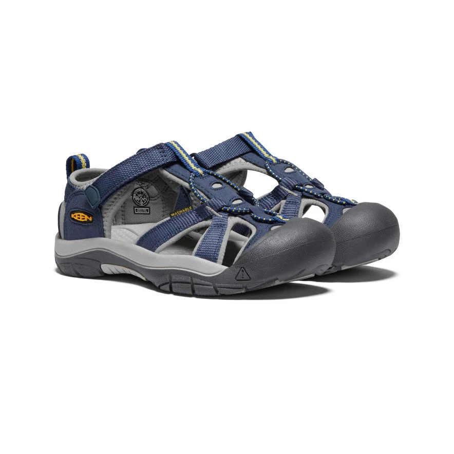 Keen Big Kids' Venice H2 | Navy/Gray - Image 2