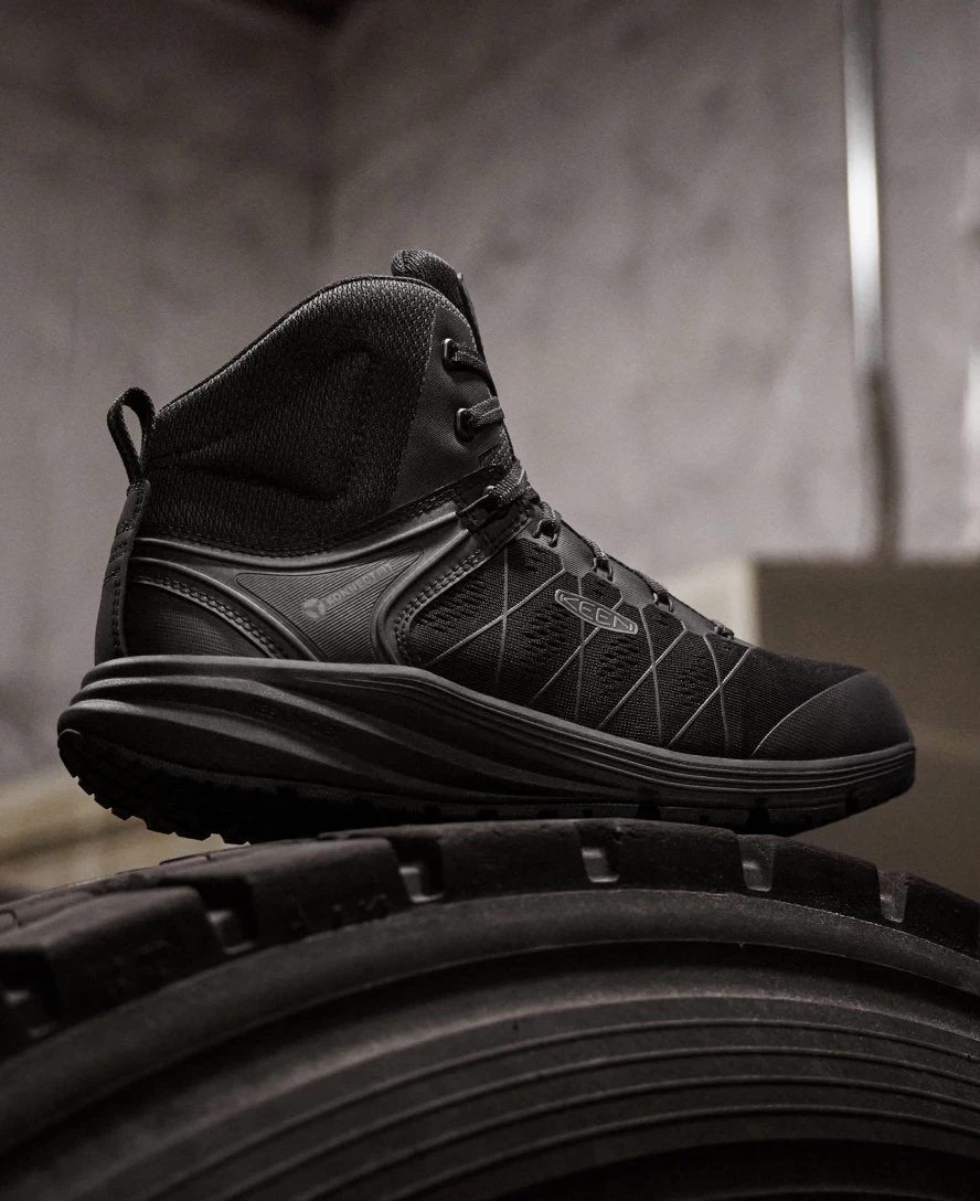 Keen Men's Vista Energy Mid (Carbon-Fiber Toe) | Black/Raven - Image 6