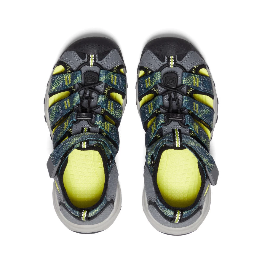 Keen Little Kids' Newport Neo H2 | Sea Moss/Steel Grey - Image 4