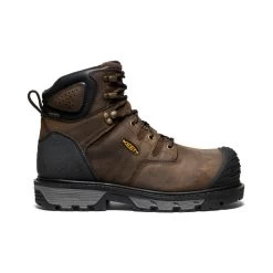 Keen Men's CSA Camden 6" Waterproof Boot (Carbon-Fiber Toe) | Dark Earth/Black