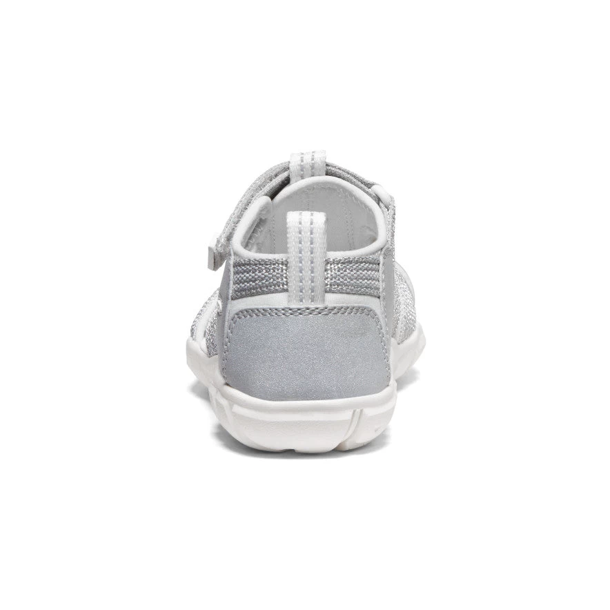 Keen Little Kids' Seacamp II CNX | Silver/Star White - Image 5