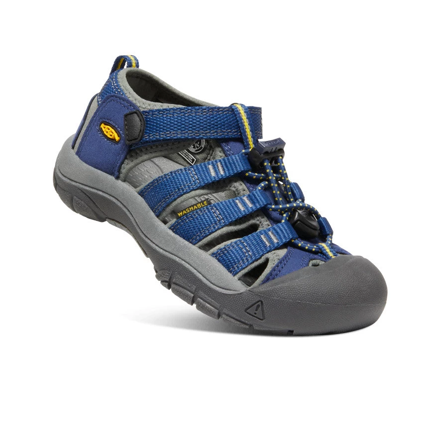 Keen Little Kids' Newport H2 | Blue Depths/Gargoyle - Image 3