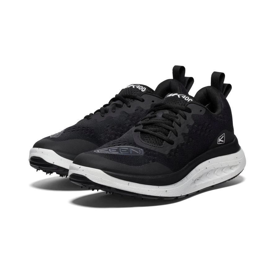 Keen Men's WK400 Walking Shoe | Black/White - Image 2