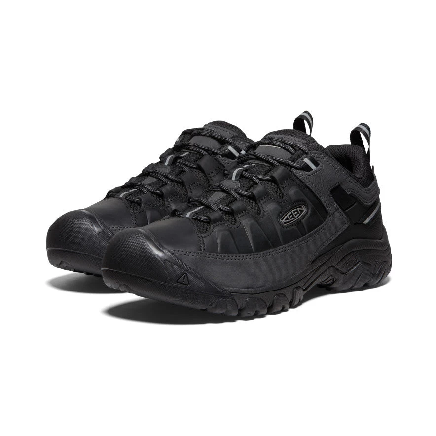 Keen Men's Targhee III Waterproof | Triple Black - Image 2