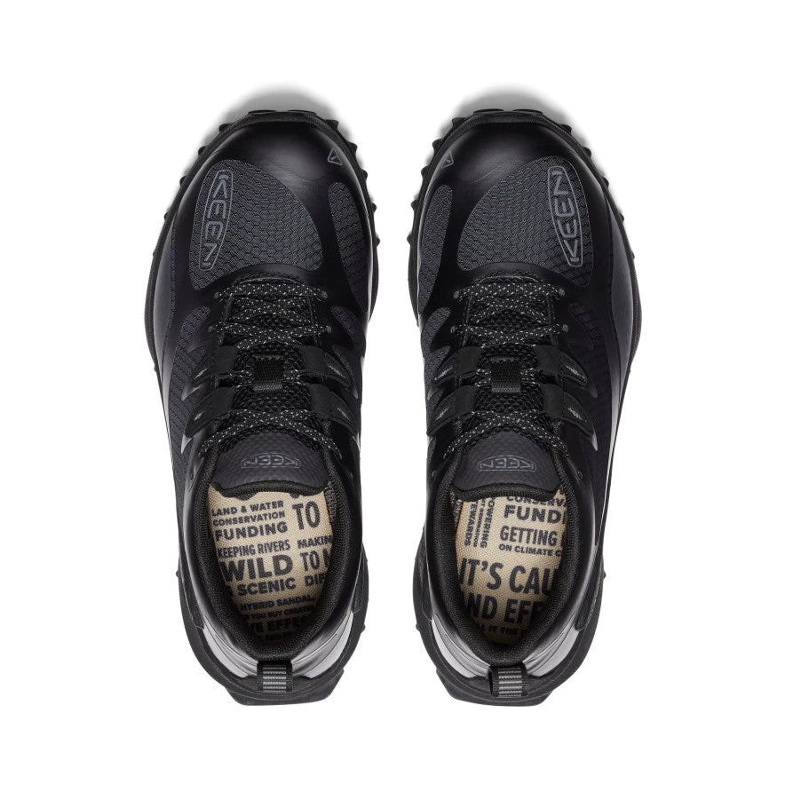 Keen Women's Zionic Waterproof Hiking Shoe | Black/Black - Image 4