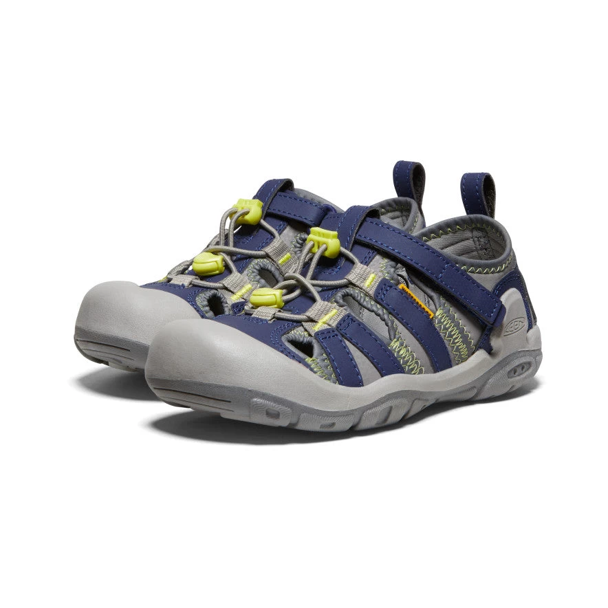 Keen Big Kids' Knotch Creek | Steel Grey/Blue Depths - Image 2