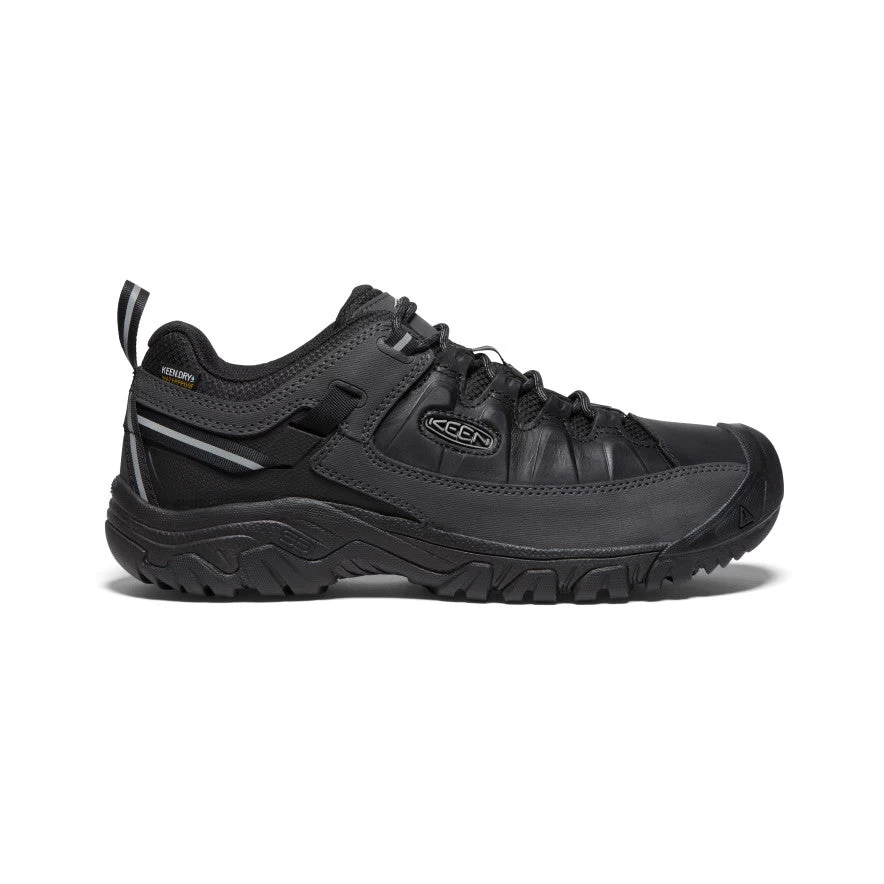 Keen Men's Targhee III Waterproof | Triple Black