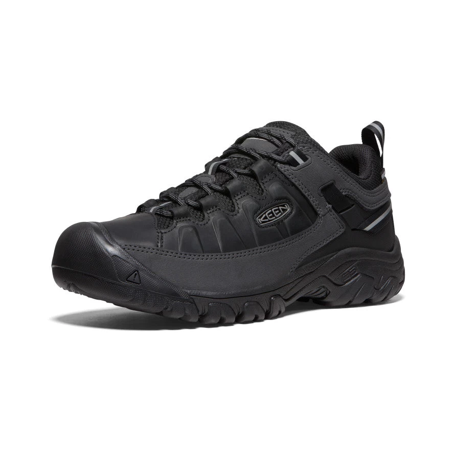 Keen Men's Targhee III Waterproof | Triple Black - Image 3