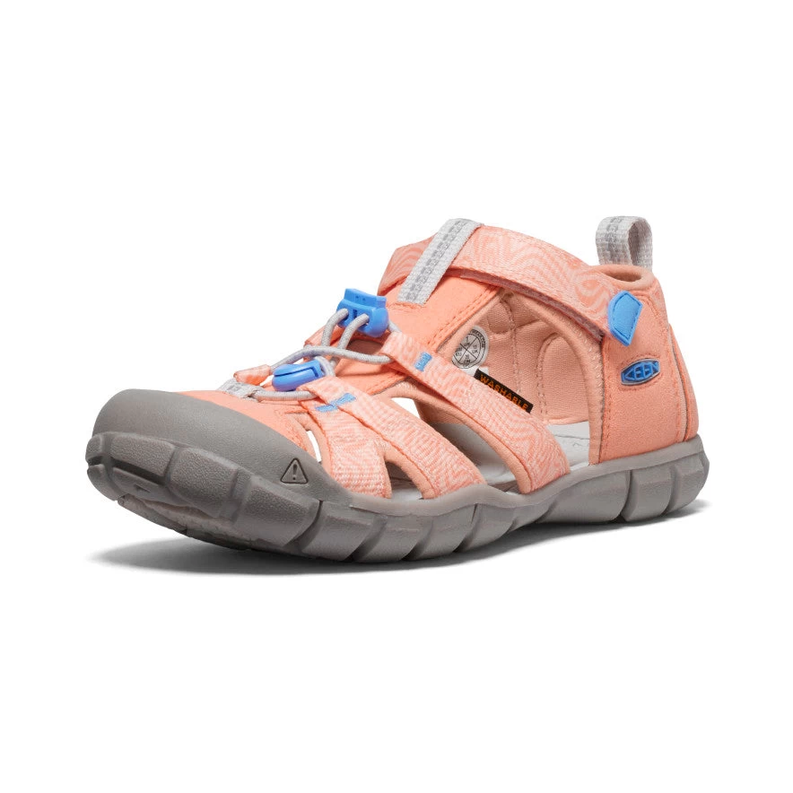 Keen Big Kids' Seacamp II CNX | Papaya Punch/Marina - Image 3