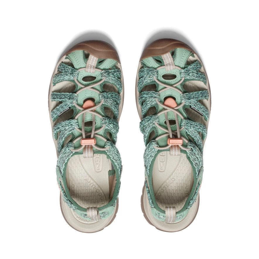 Keen Women's Whisper | Granite Green/Peach Parfait - Image 4