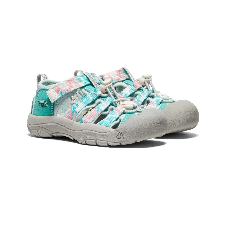 Keen Little Kids' Newport H2 | Camo/Pink Icing - Image 2