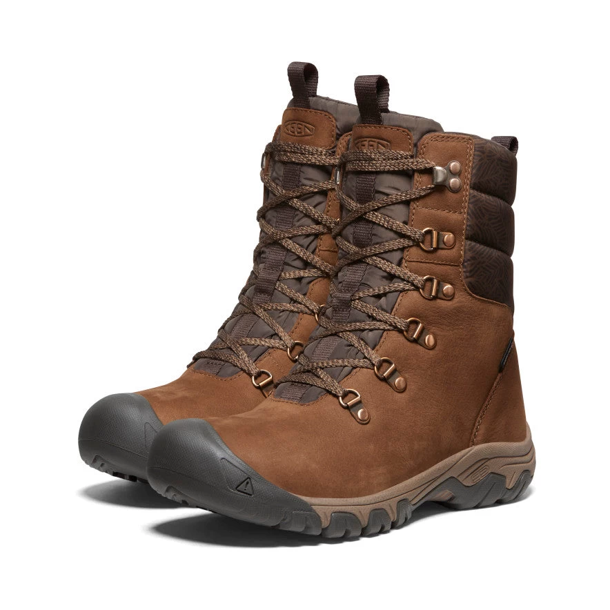 Keen Women's Greta Waterproof Boot | Bison/Java - Image 2