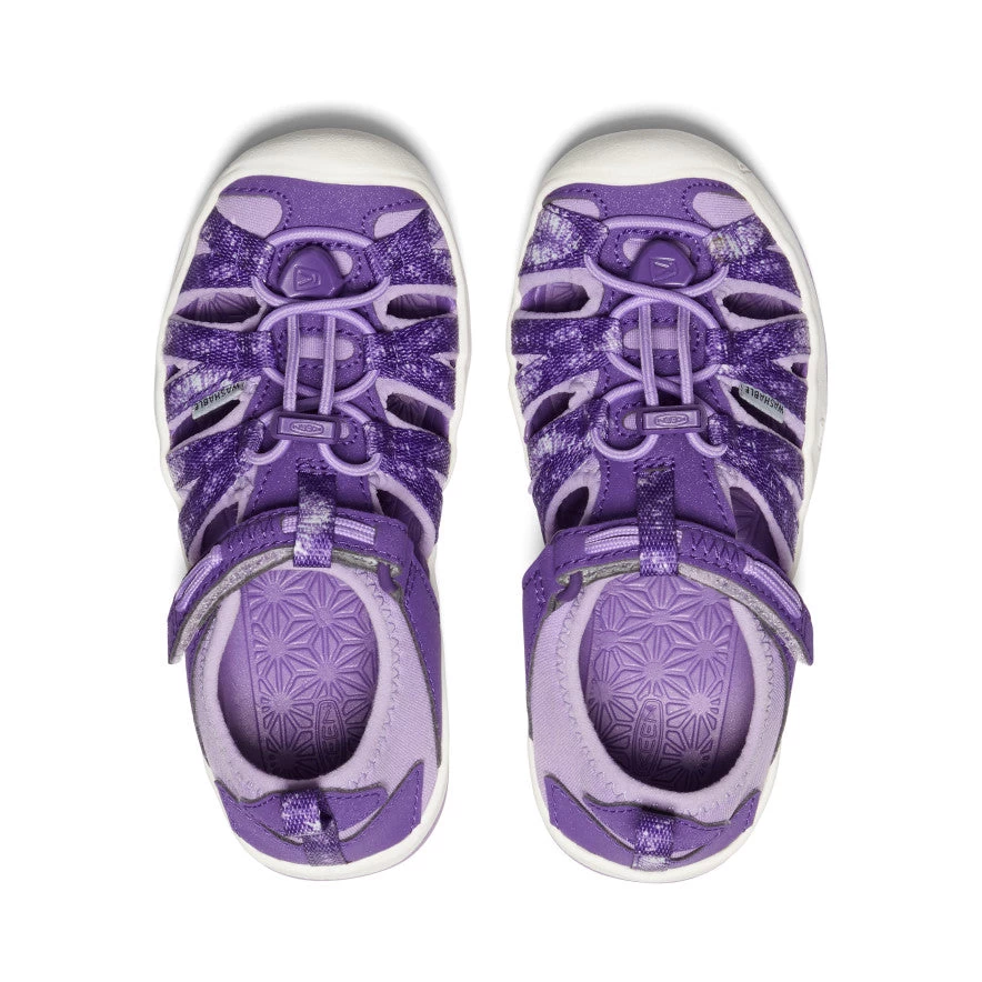 Keen Little Kids' Moxie Sandal | Multi/English Lavender - Image 4
