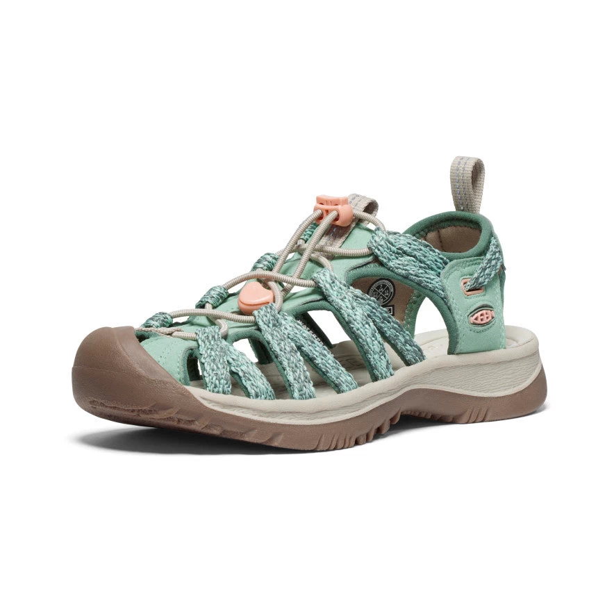 Keen Women's Whisper | Granite Green/Peach Parfait - Image 3