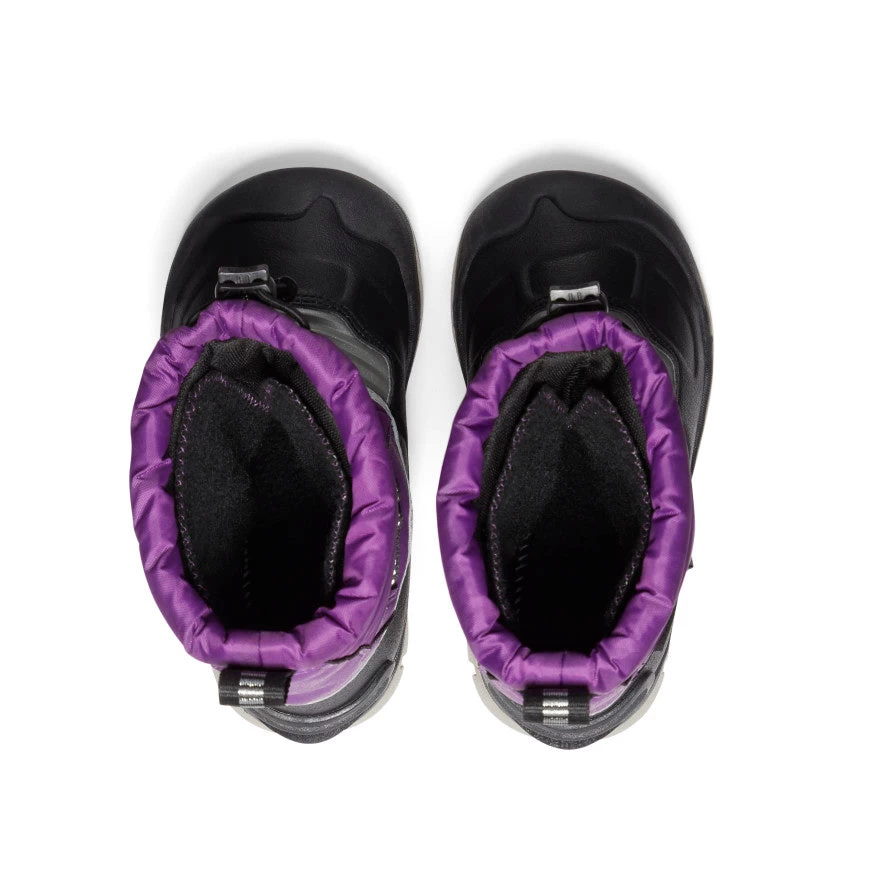 Keen Little Kids' Snow Troll Waterproof Boot | Charisma/Silver - Image 4