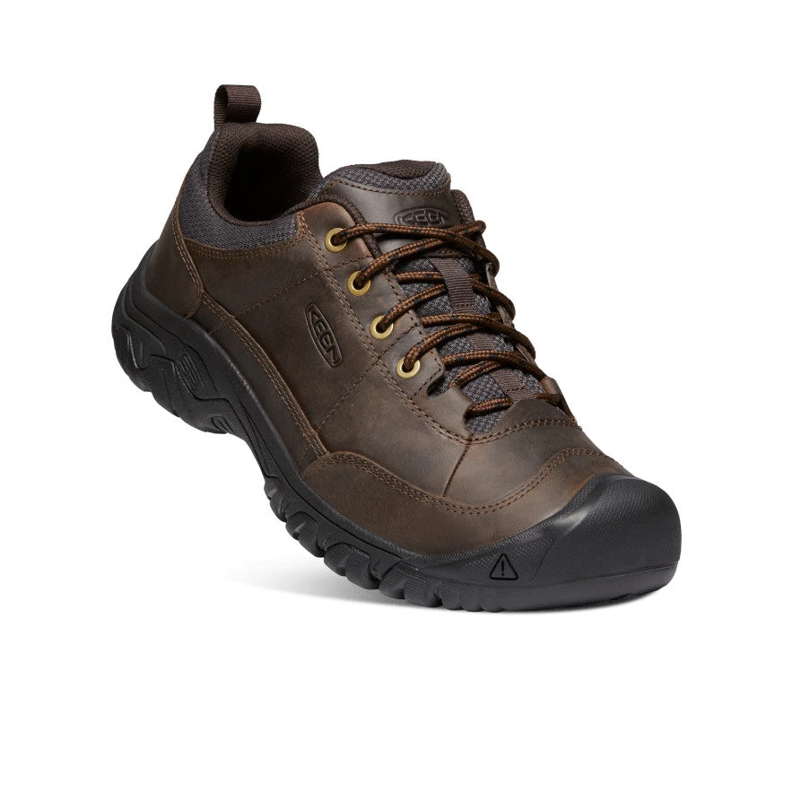 Keen Men's Targhee III Oxford Shoe | Dark Earth/Mulch - Image 3