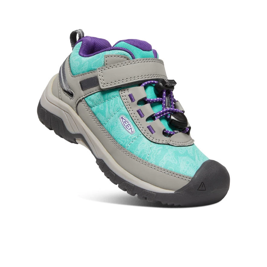 Keen Little Kids' Targhee Sport Vent Shoe | Waterfall/Vapor - Image 3