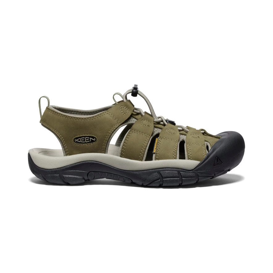 Keen Men's Newport Leather | Martini Olive/Brindle
