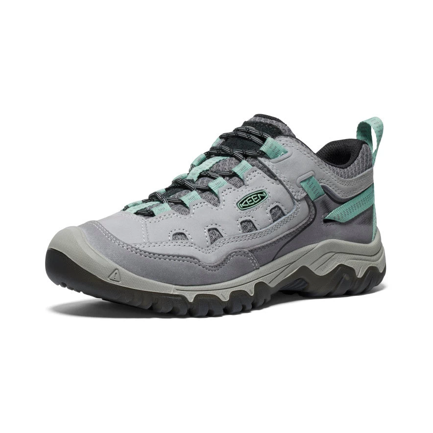 Keen Women's Targhee IV Vented Hiking Shoe | Alloy/Granite Green - Image 3