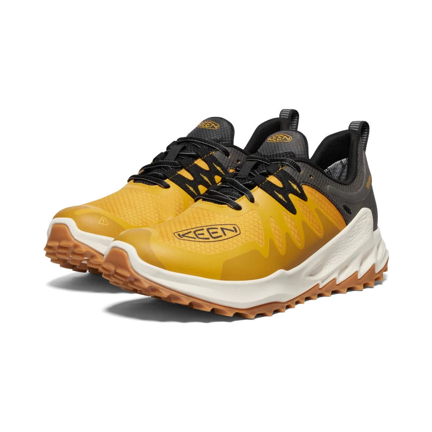 Keen Men's Zionic Waterproof Hiking Shoe | Golden Yellow/Black - Image 2