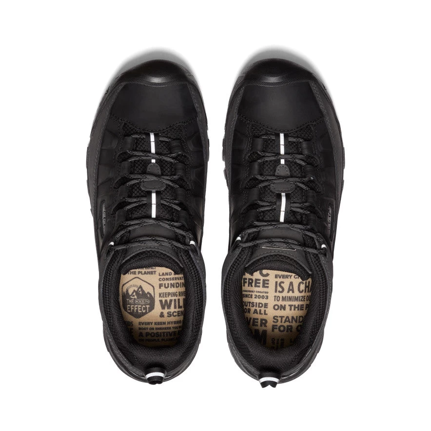 Keen Men's Targhee III Waterproof | Triple Black - Image 4