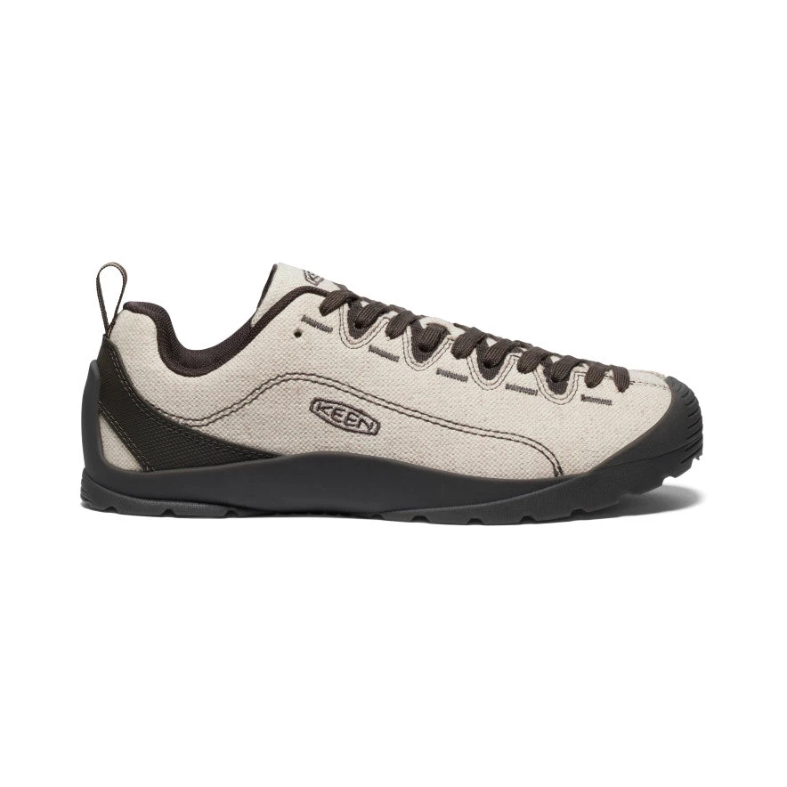Keen Women's Jasper Canvas Sneaker | Natural/Black Olive