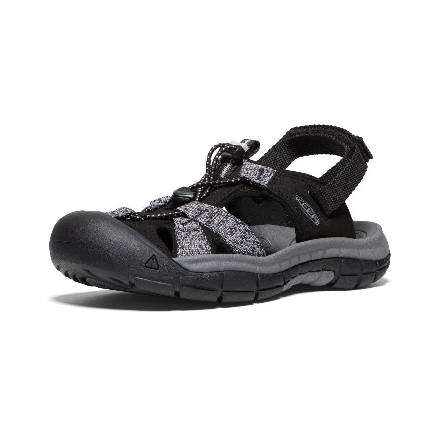 Keen Women's Ravine H2 Sandal | Black/Dawn Pink - Image 3