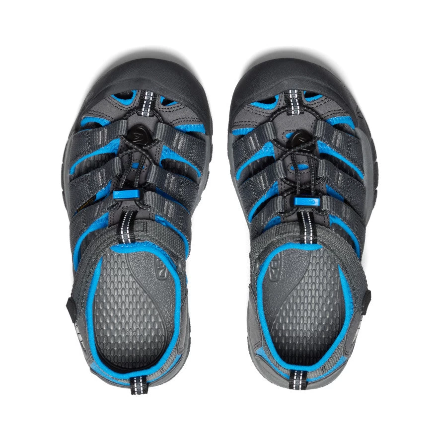 Keen Big Kids' Newport H2 | Magnet/Brilliant Blue - Image 4