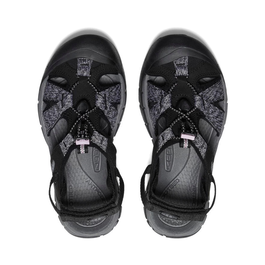 Keen Women's Ravine H2 Sandal | Black/Dawn Pink - Image 4
