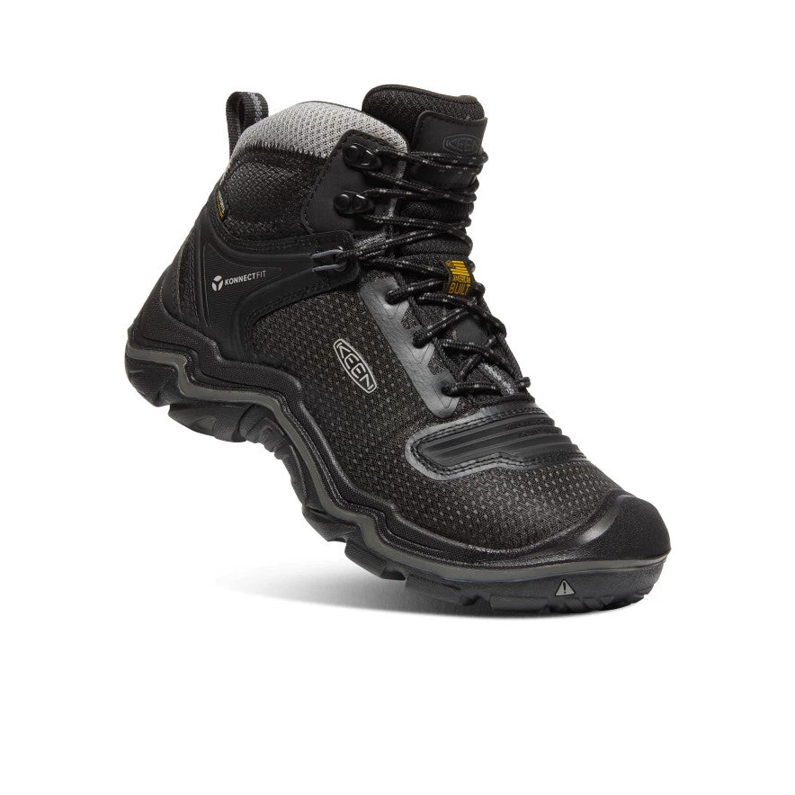Keen Men's Durand EVO Waterproof Boot | Black/Magnet - Image 3