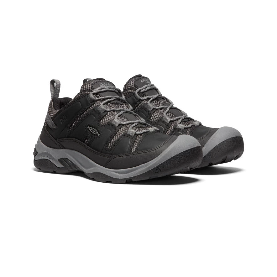 Keen Men's Circadia Vent Shoe | Black/Steel Grey - Image 2