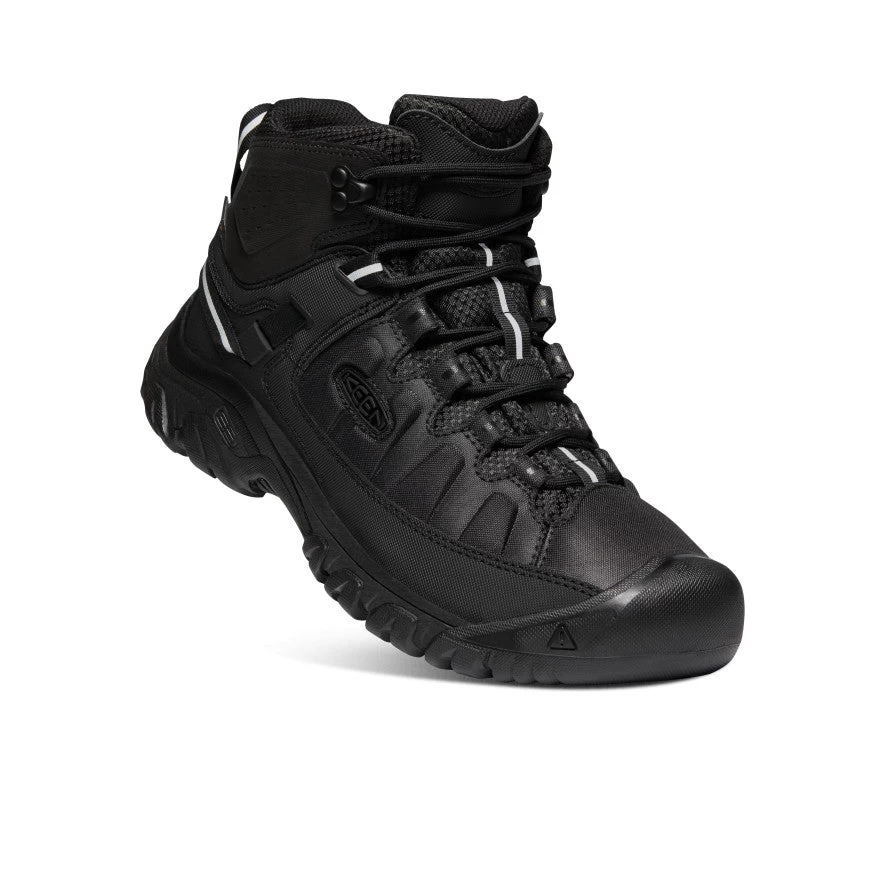 Keen Men's Targhee EXP Waterproof Mid | Black/Black - Image 3