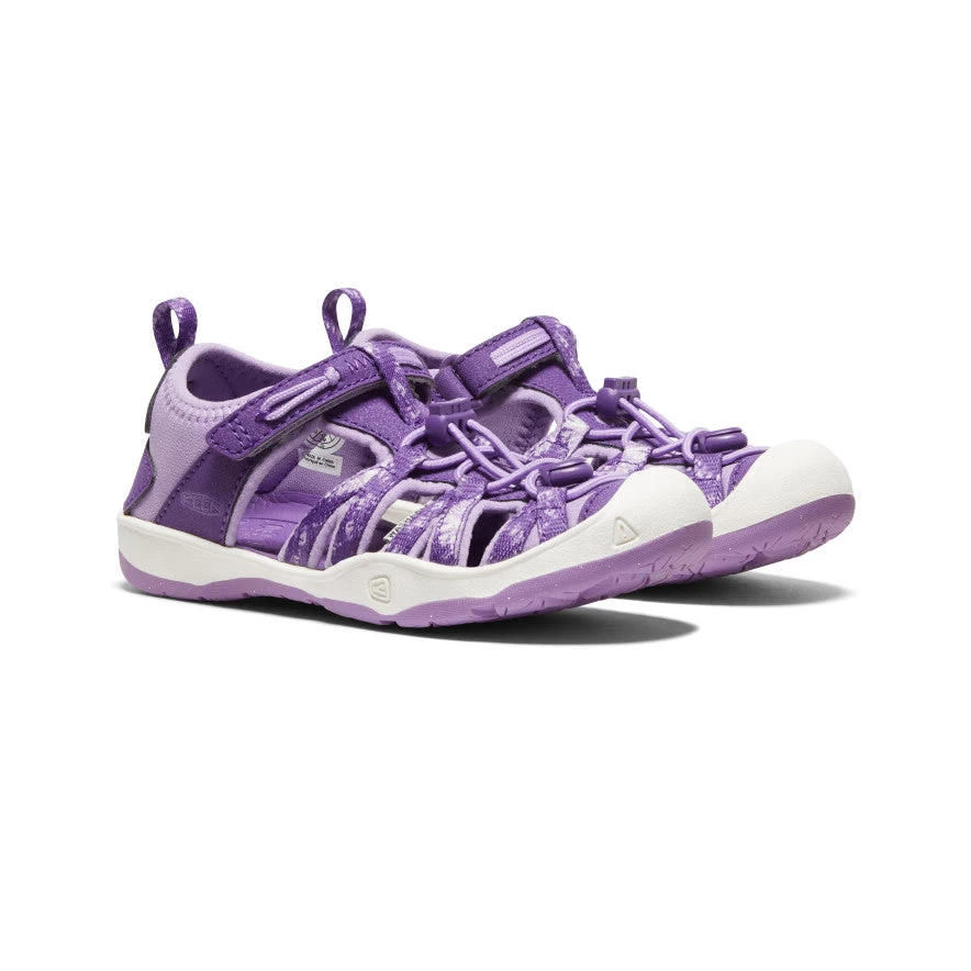 Keen Little Kids' Moxie Sandal | Multi/English Lavender - Image 2