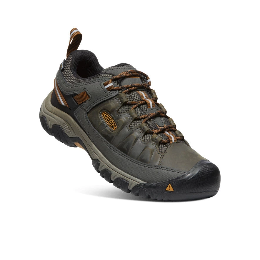 Keen Men's Targhee III Waterproof | Black Olive/Golden Brown - Image 3