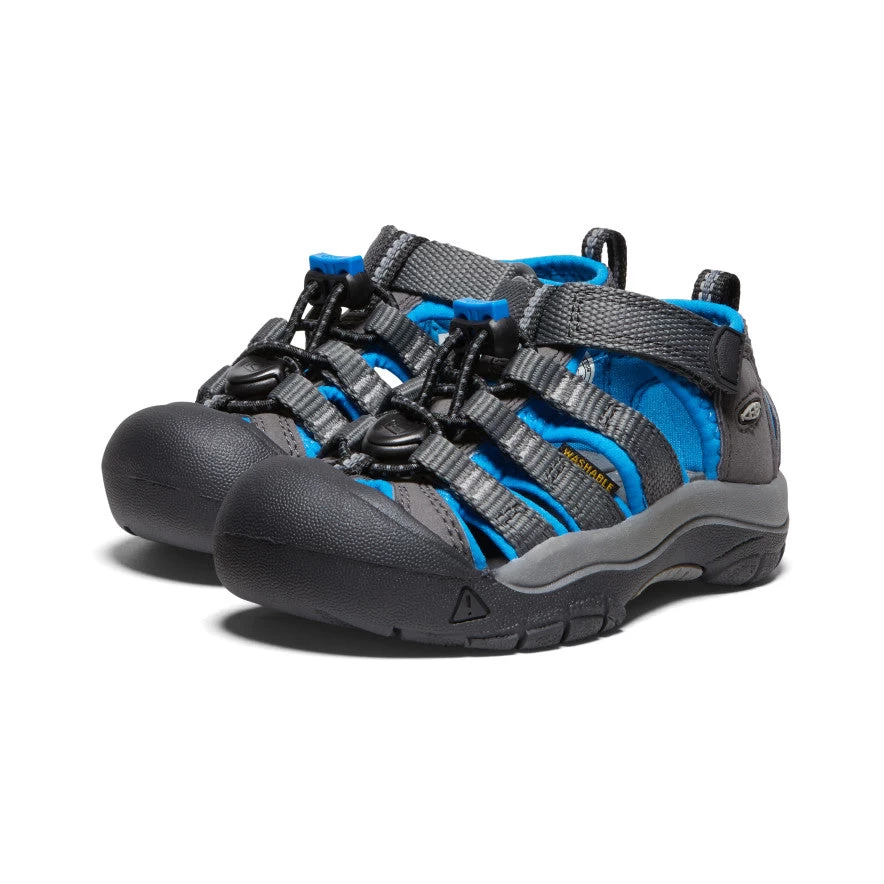 Keen Little Kids' Newport H2 | Magnet/Brilliant Blue - Image 2