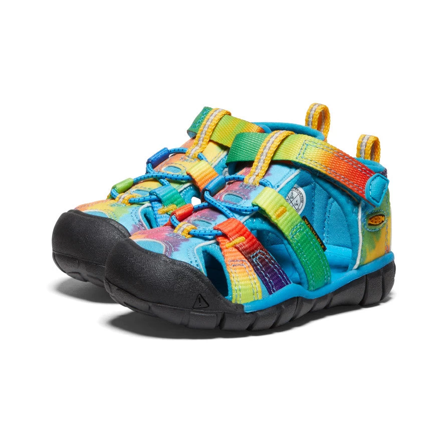 Keen Toddlers' Seacamp II CNX | Vivid Blue/Original Tie Dye - Image 2
