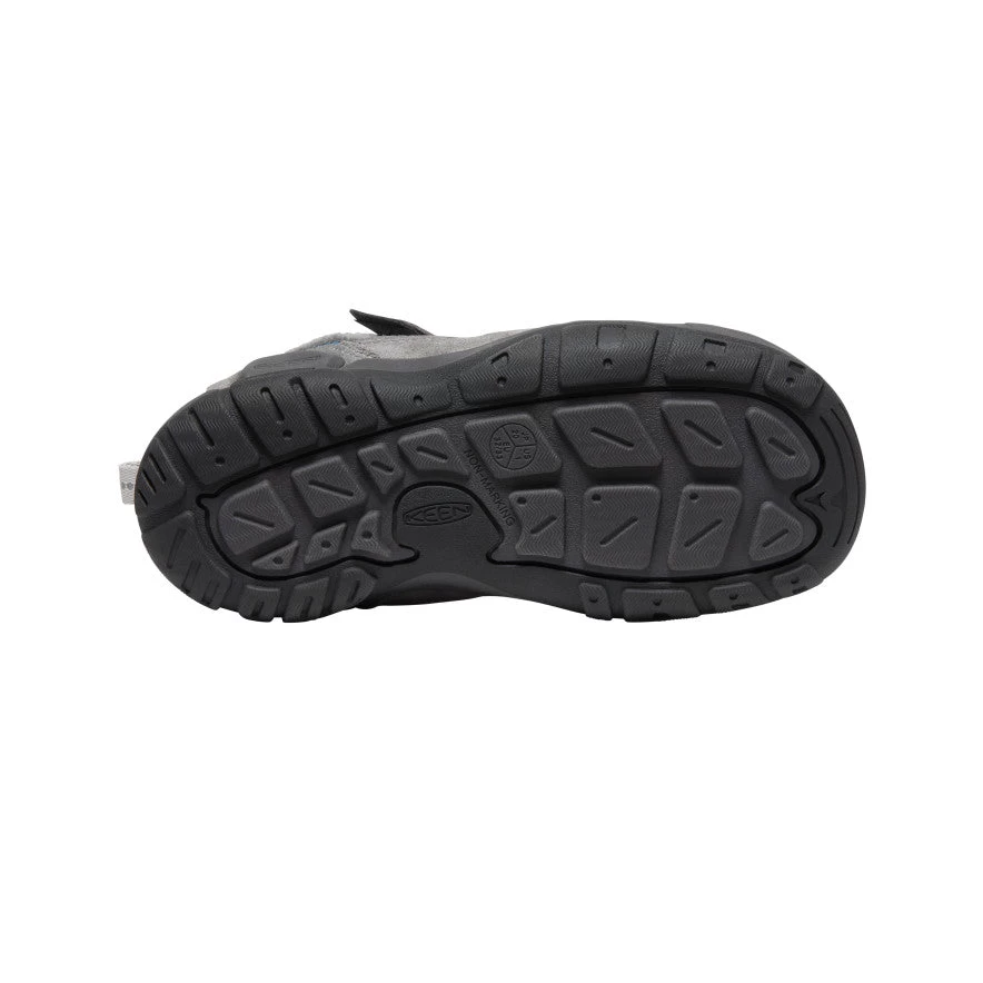 Keen Big Kids' Knotch Chukka | Steel Grey/Blue Wing Teal - Image 3