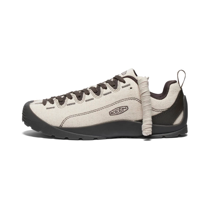 Keen Women's Jasper Canvas Sneaker | Natural/Black Olive - Image 3
