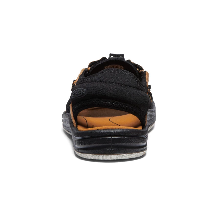 Keen Men's UNEEK II Open Toe | Black/Curry - Image 5