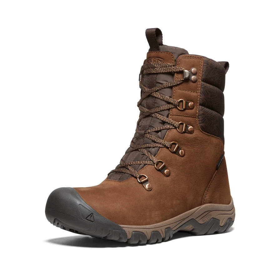 Keen Women's Greta Waterproof Boot | Bison/Java - Image 3
