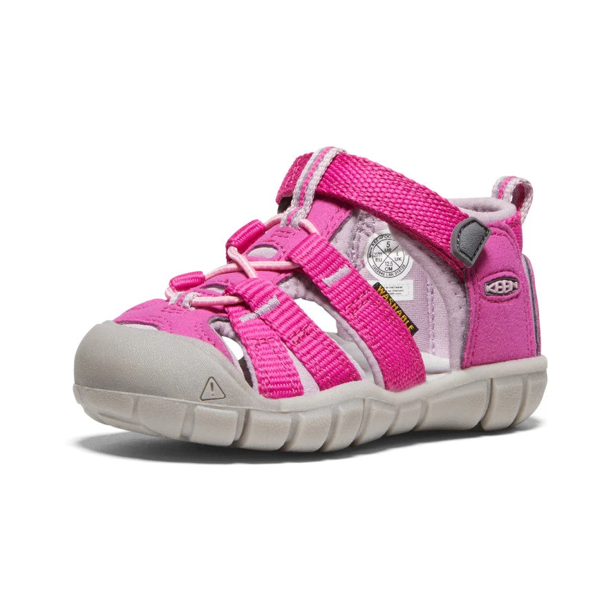 Keen Toddlers' Seacamp II CNX | Very Berry/Dawn Pink - Image 3