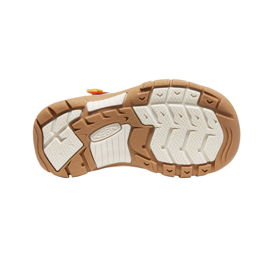 Keen Little Kids' Newport X Outdoor Afro | Orange Peel/Yellow - Image 4