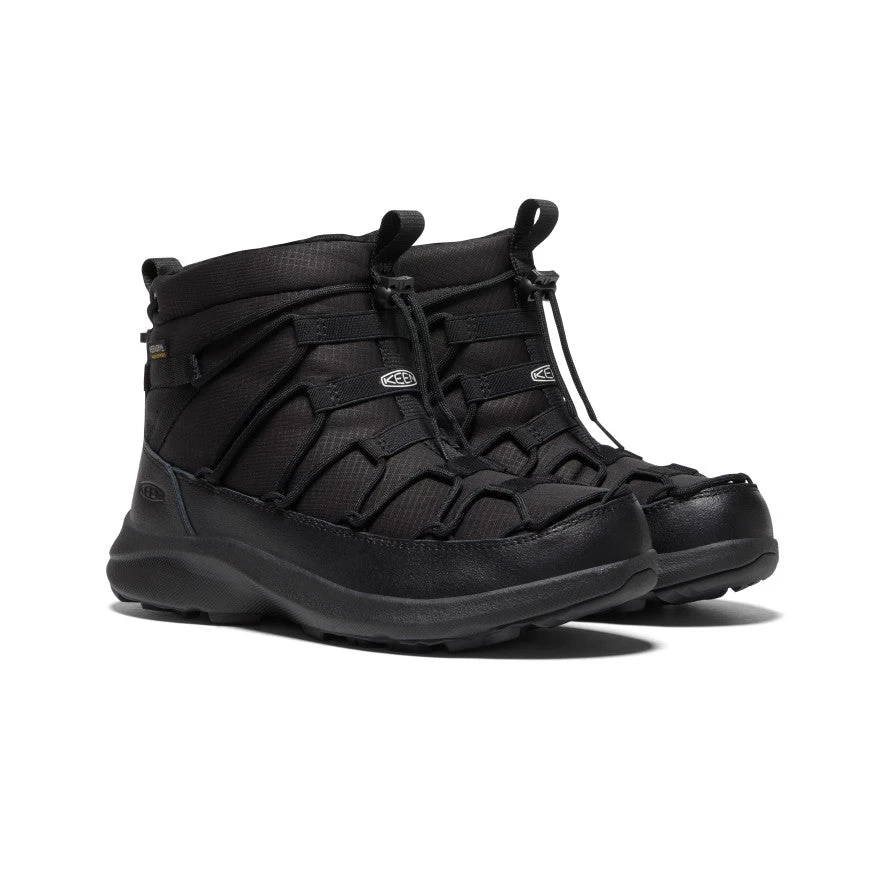 Keen Women's UNEEK SNK II Waterproof Chukka | Triple Black/Black - Image 2