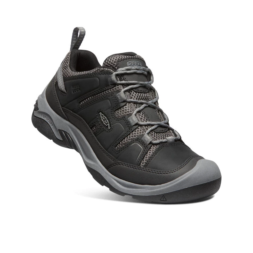 Keen Men's Circadia Vent Shoe | Black/Steel Grey - Image 3
