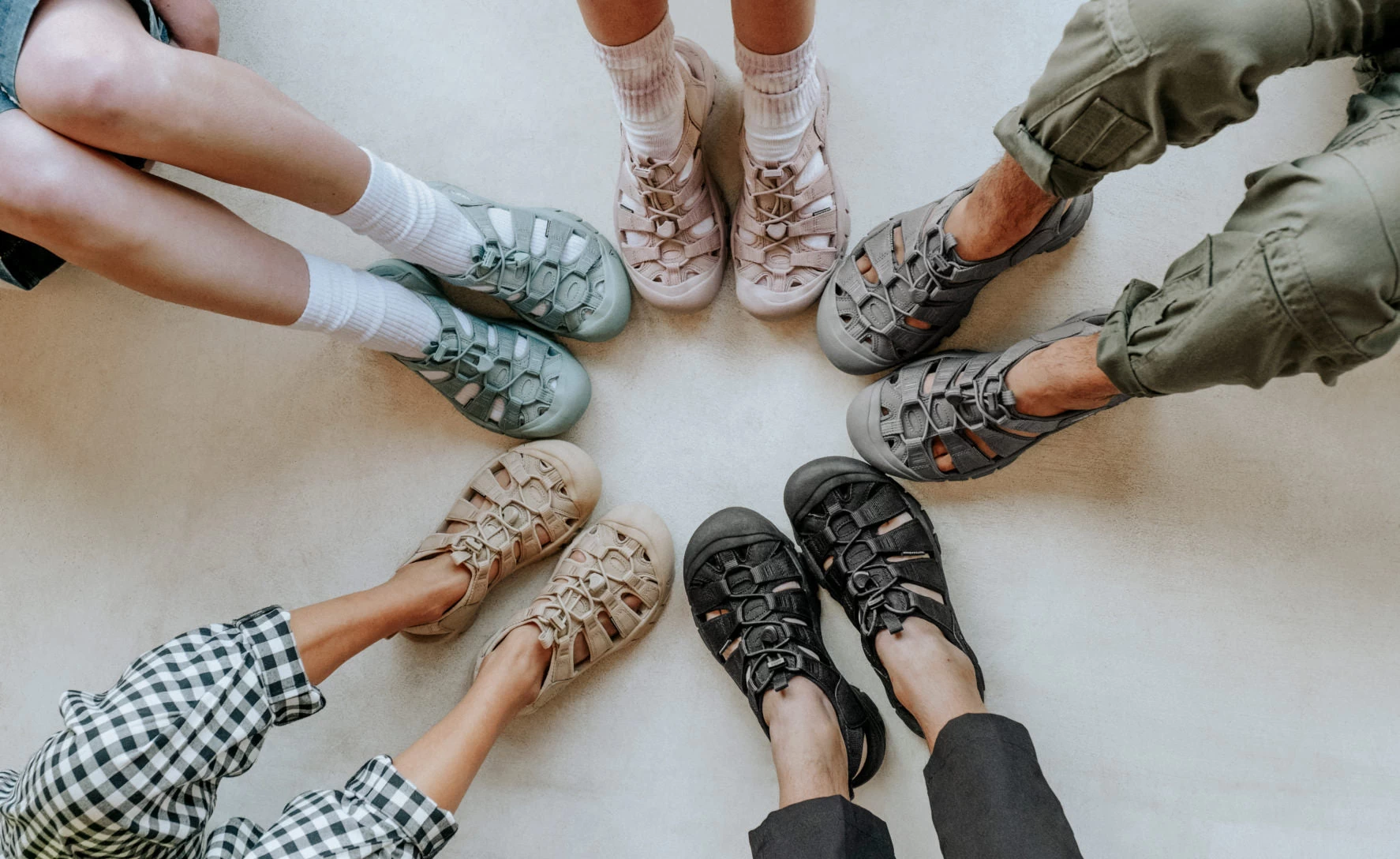 Keen Men's Newport H2 | Monochrome/Safari - Image 7